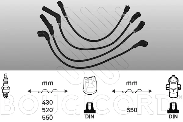 Ignition Cable Kit (4015)