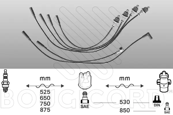Ignition Cable Kit (4304)