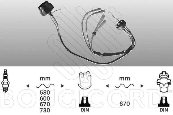 Ignition Cable Kit (6202)