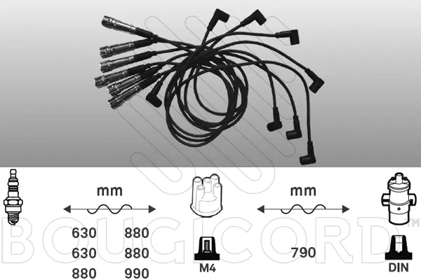 Ignition Cable Kit (9542)