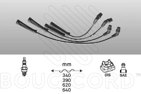 Ignition Cable Kit (2457)