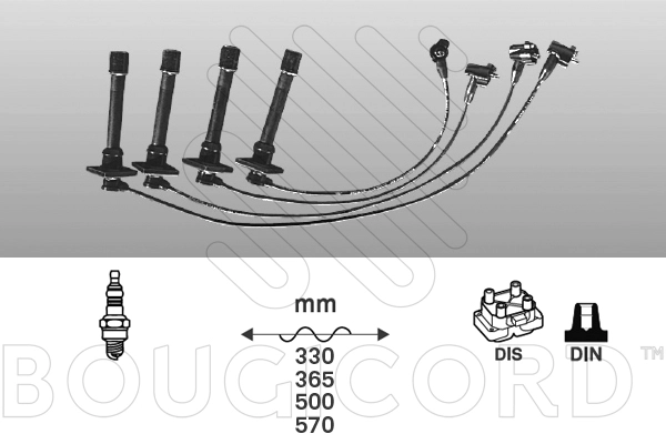 Ignition Cable Kit (7193)