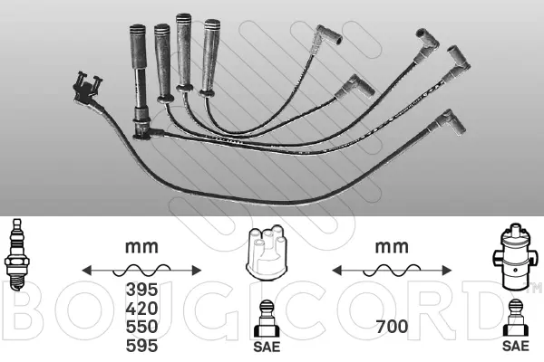 Ignition Cable Kit (2496)