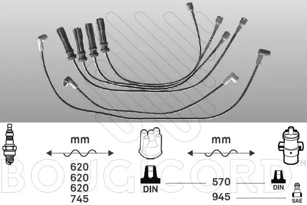 Ignition Cable Kit (6435)