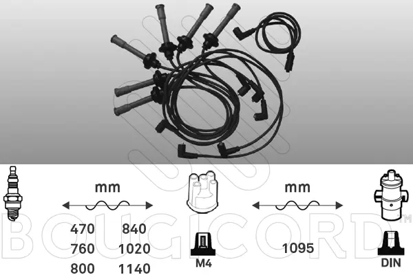 Ignition Cable Kit (9763)