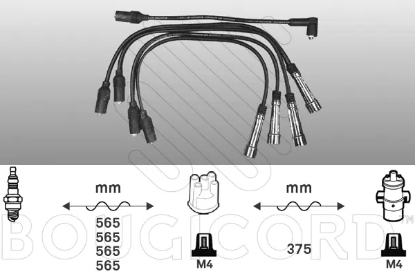 Ignition Cable Kit (7240)