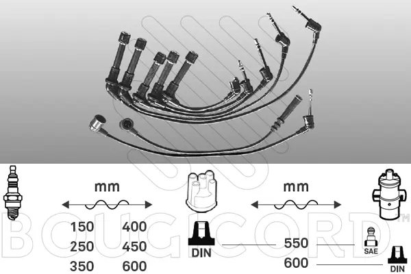 Ignition Cable Kit (7174)