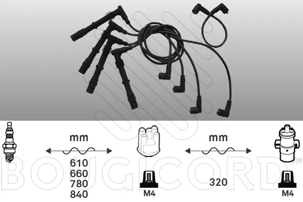 Ignition Cable Kit (9235)