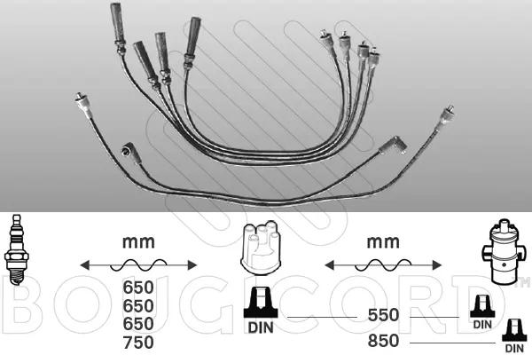 Ignition Cable Kit (4086)
