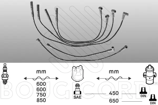 Ignition Cable Kit (4121)
