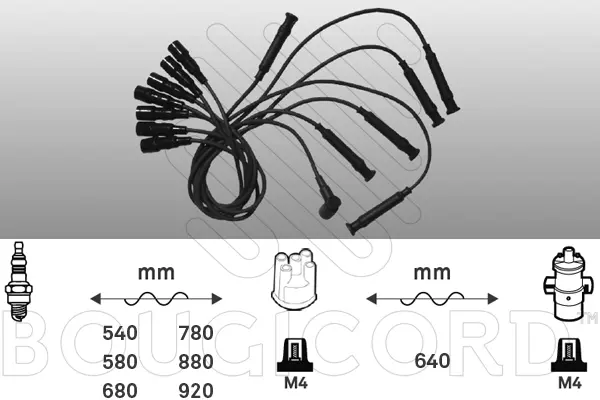Ignition Cable Kit (9225)