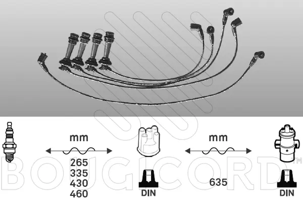 Ignition Cable Kit (7196)