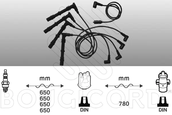 Ignition Cable Kit (9828)