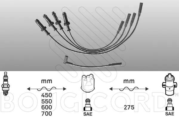 Ignition Cable Kit (3398)