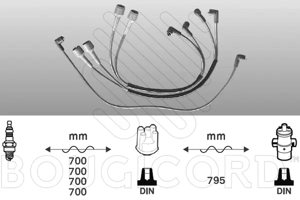 Ignition Cable Kit (6201)