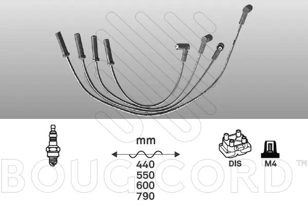 Ignition Cable Kit (4333)