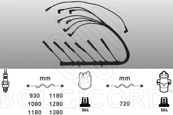 Ignition Cable Kit (4170)