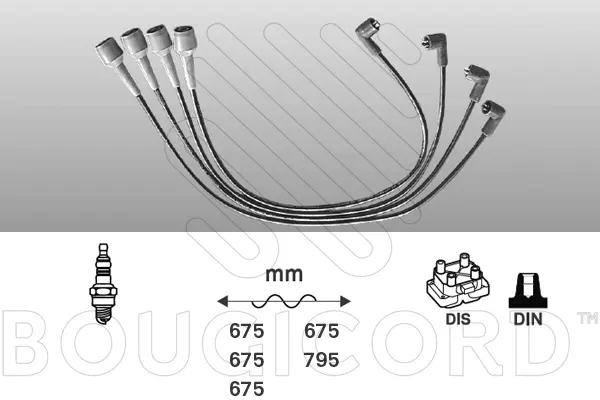 Ignition Cable Kit (6204)