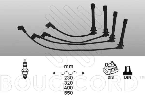 Ignition Cable Kit (7412)