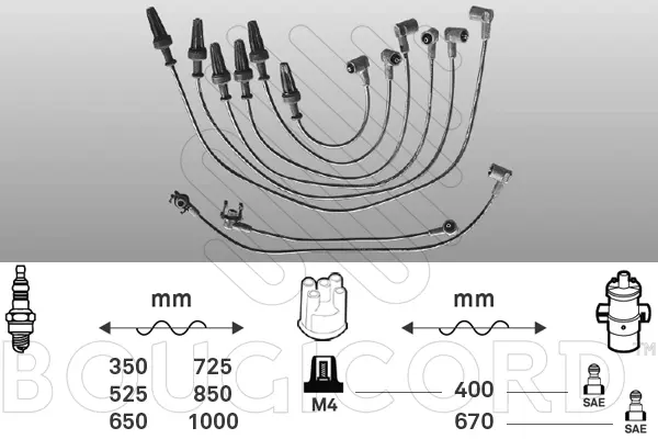 Ignition Cable Kit (1417)