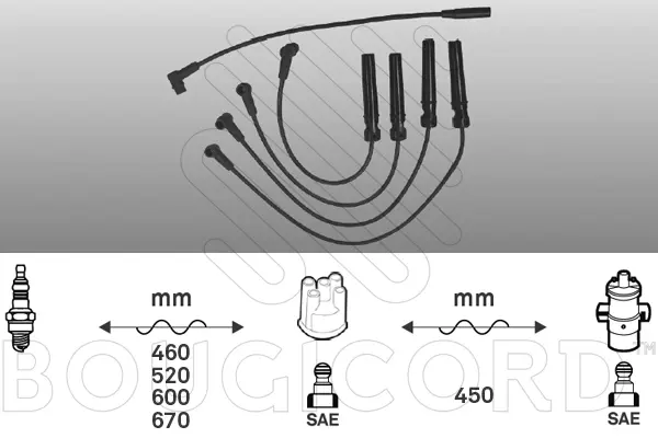 Ignition Cable Kit (7165)