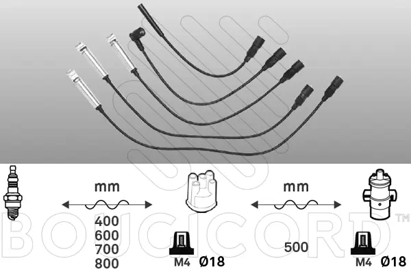 Ignition Cable Kit (7241)