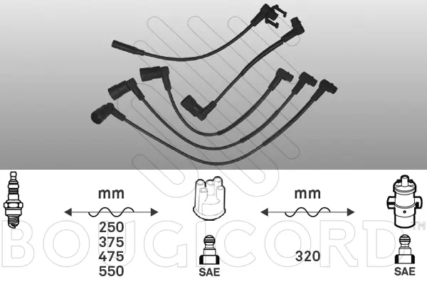 Ignition Cable Kit (2497)