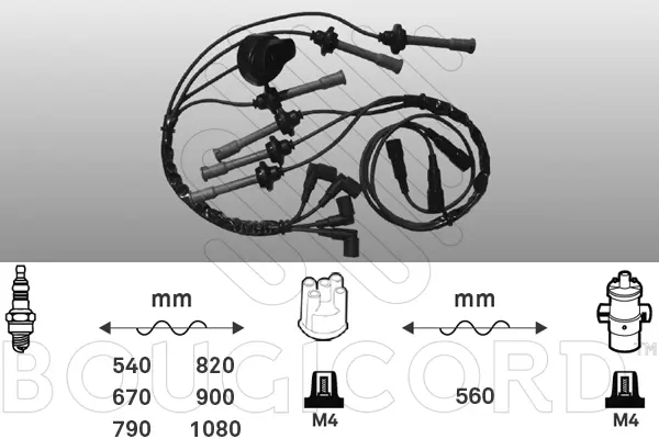 Ignition Cable Kit (9700)