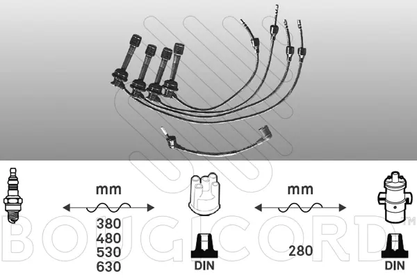 Ignition Cable Kit (7184)