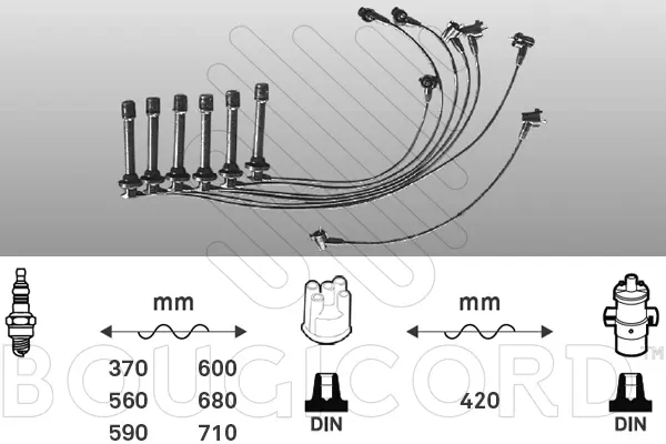 Ignition Cable Kit (7192)