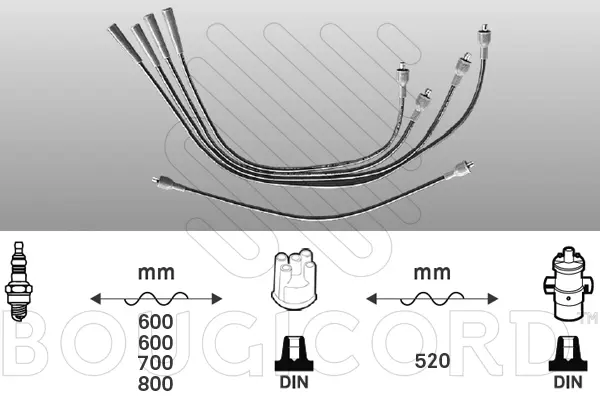 Ignition Cable Kit (4008)