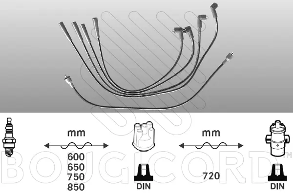 Ignition Cable Kit (4021)