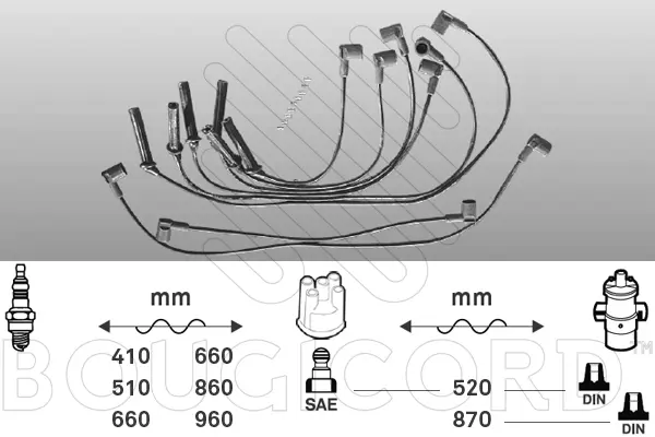Ignition Cable Kit (4111)