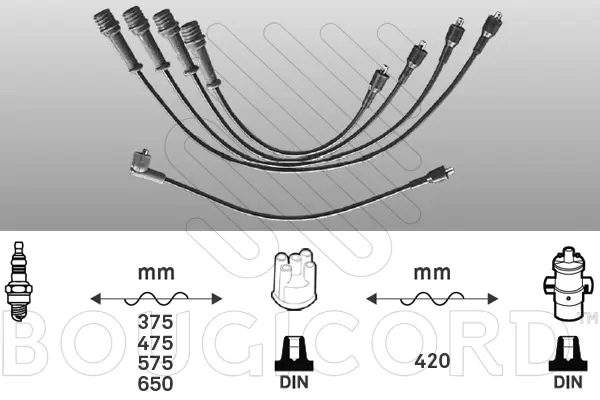 Ignition Cable Kit (3466)