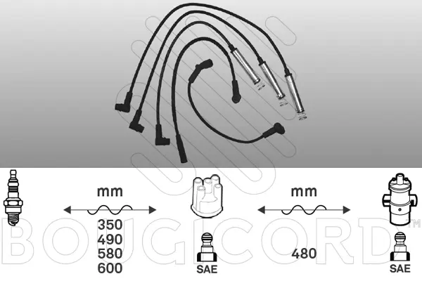 Ignition Cable Kit (4126)