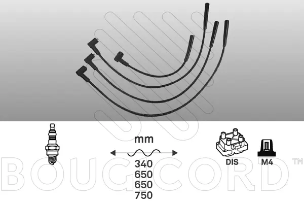Ignition Cable Kit (4193)