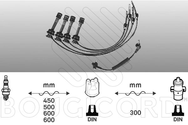 Ignition Cable Kit (7190)