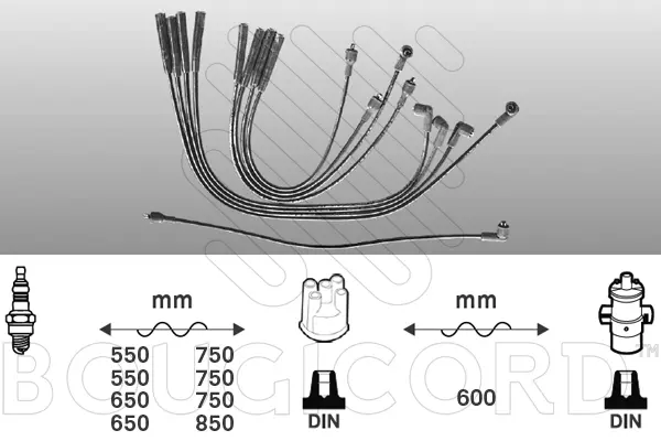Ignition Cable Kit (7107)