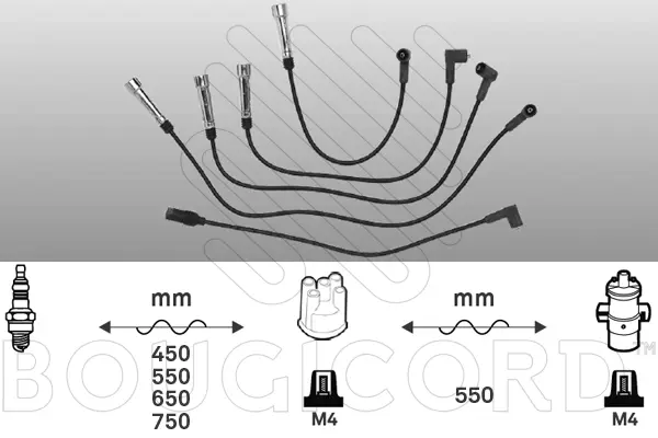 Ignition Cable Kit (7248)