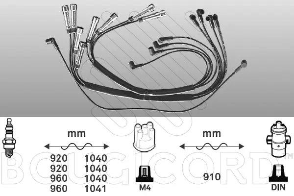 Ignition Cable Kit (7164)