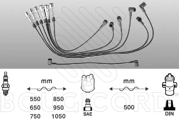 Ignition Cable Kit (4114)