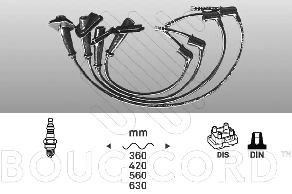 Ignition Cable Kit (7204)