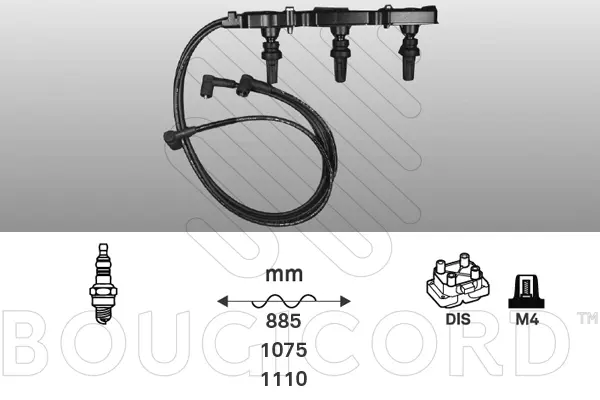 Ignition Cable Kit (4344)