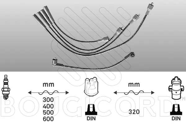 Ignition Cable Kit (4009)