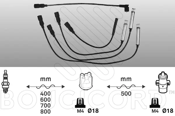 Ignition Cable Kit (4164)