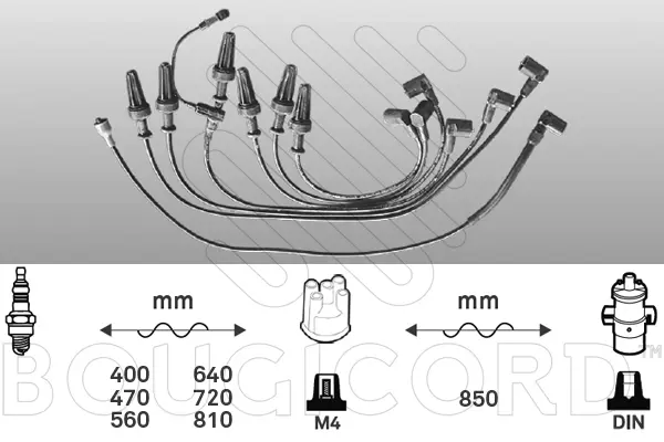 Ignition Cable Kit (2481)