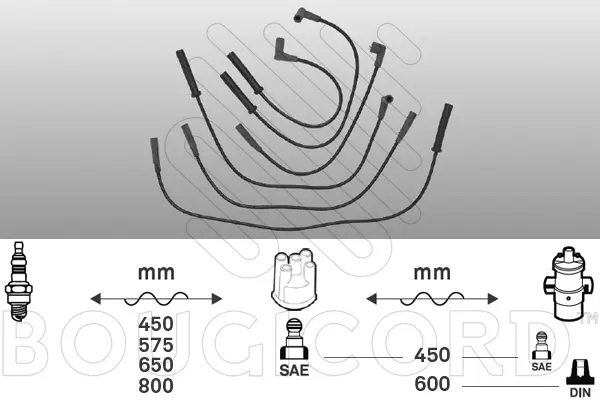 Ignition Cable Kit (3190)