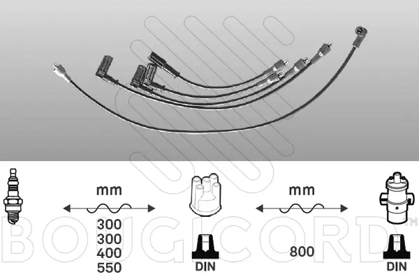 Ignition Cable Kit (7282)