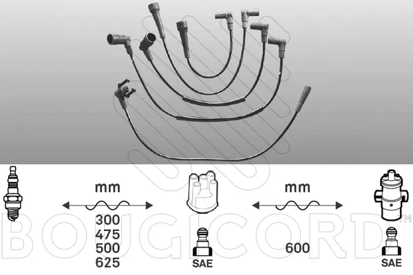 Ignition Cable Kit (1416)