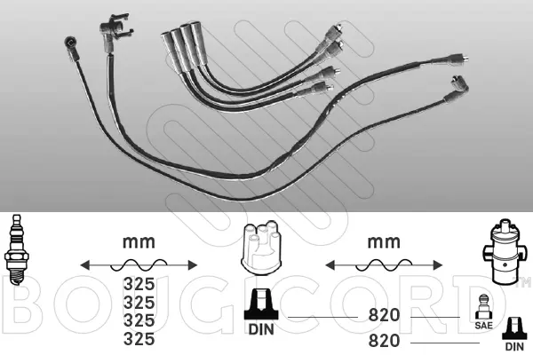 Ignition Cable Kit (2451)